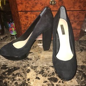 Black Guess High Heels